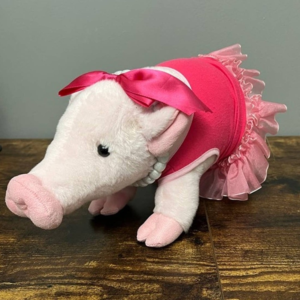 Gund Prissy & Pop Adorable Mini Pigs Prissy Everyday Signature Plush Pink Tutu